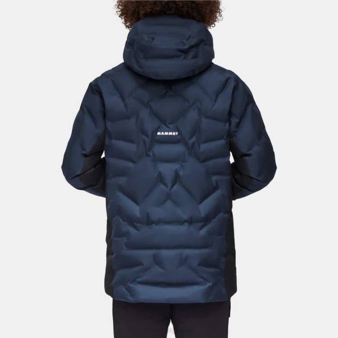 Mammut είδη ένδυσης άνδρες photics ski hs thermo μπουφάν με κουκούλα black-marine J2DJ689