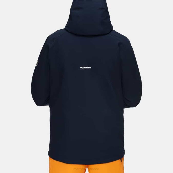 Mammut είδη ένδυσης άνδρες stoney hs thermo jacket θαλασσινό-ζωντανό πορτοκαλί J2DJ768