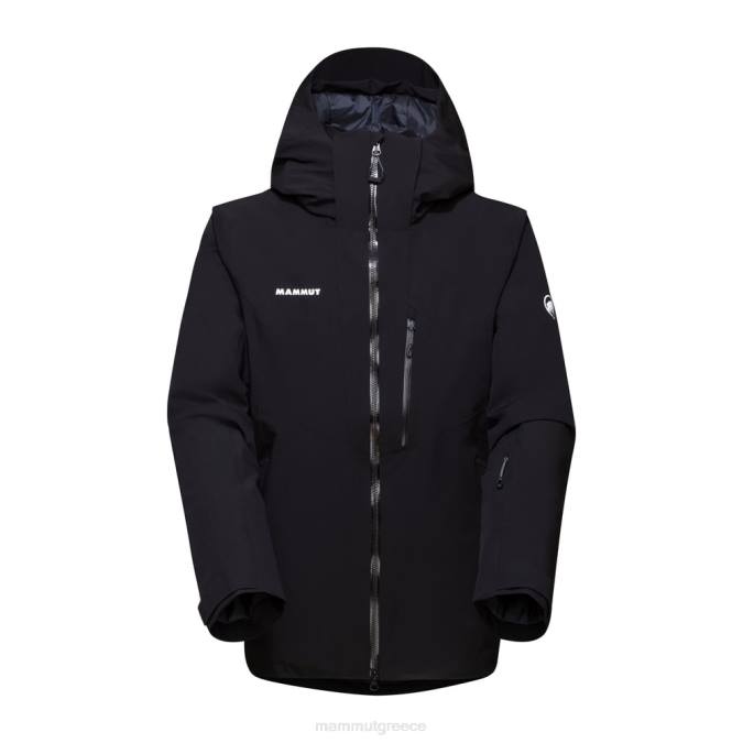 Mammut είδη ένδυσης άνδρες stoney hs thermo jacket μαύρο άσπρο J2DJ82