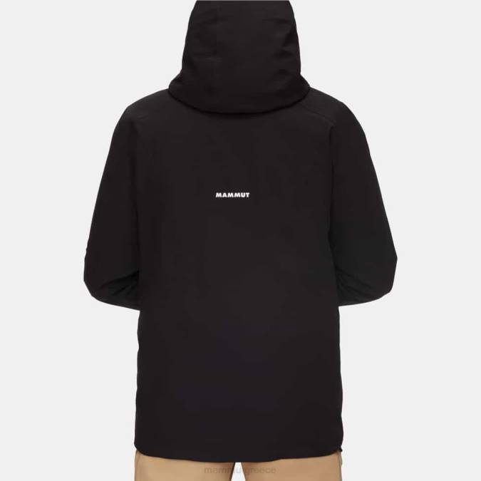 Mammut είδη ένδυσης άνδρες stoney hs thermo jacket μαύρο άσπρο J2DJ82