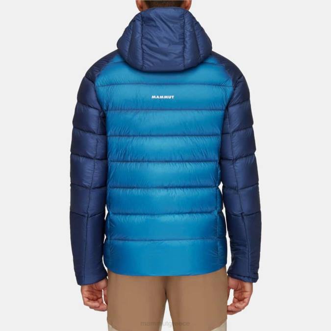 Mammut είδη ένδυσης άνδρες taiss σε σακάκι με κουκούλα βαθύς πάγος-θαλάσσιος J2DJ670