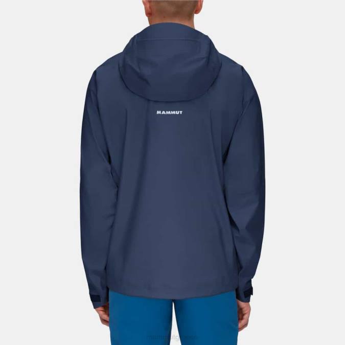 Mammut είδη ένδυσης άνδρες σακάκι taiss hs με κουκούλα θαλάσσια J2DJ692