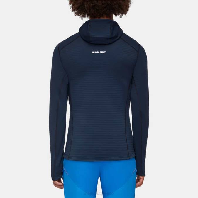 Mammut είδη ένδυσης άνδρες σακάκι taiss light ml με κουκούλα θαλάσσια J2DJ4