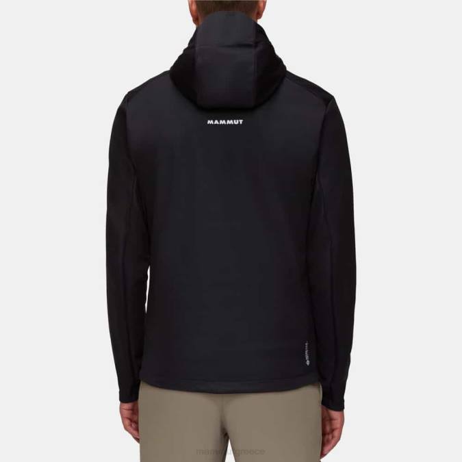 Mammut είδη ένδυσης άνδρες ultimate vii so σακάκι με κουκούλα μαύρος J2DJ740