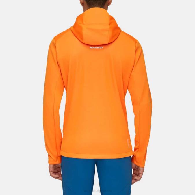 Mammut είδη ένδυσης άνδρες ultimate vii so σακάκι με κουκούλα σκούρο μανταρίνι J2DJ742