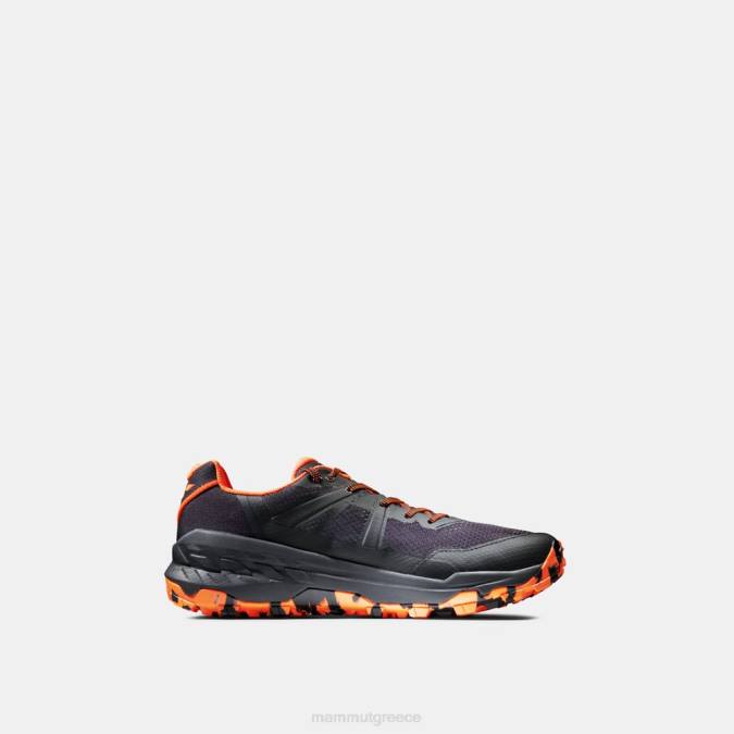 Mammut είδη υπόδησης άνδρες sertig ii χαμηλό μαύρο-ζωηρό πορτοκαλί J2DJ321