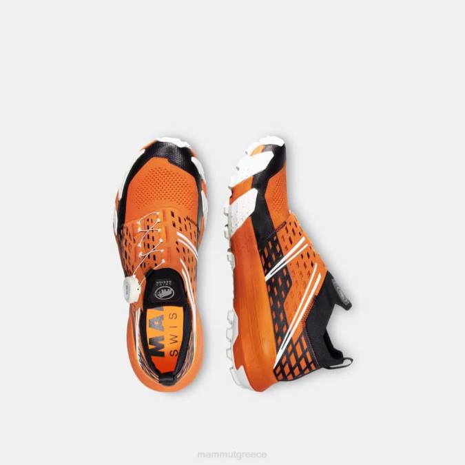 Mammut είδη υπόδησης άνδρες aenergy tr boa μεσα σκούρο μανταρίνι-λευκό J2DJ1207