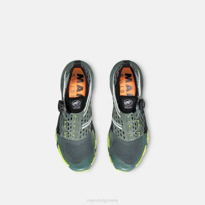 Mammut είδη υπόδησης άνδρες aenergy tr boa mid gtx σκούρο νεφρίτη-λευκό J2DJ1196