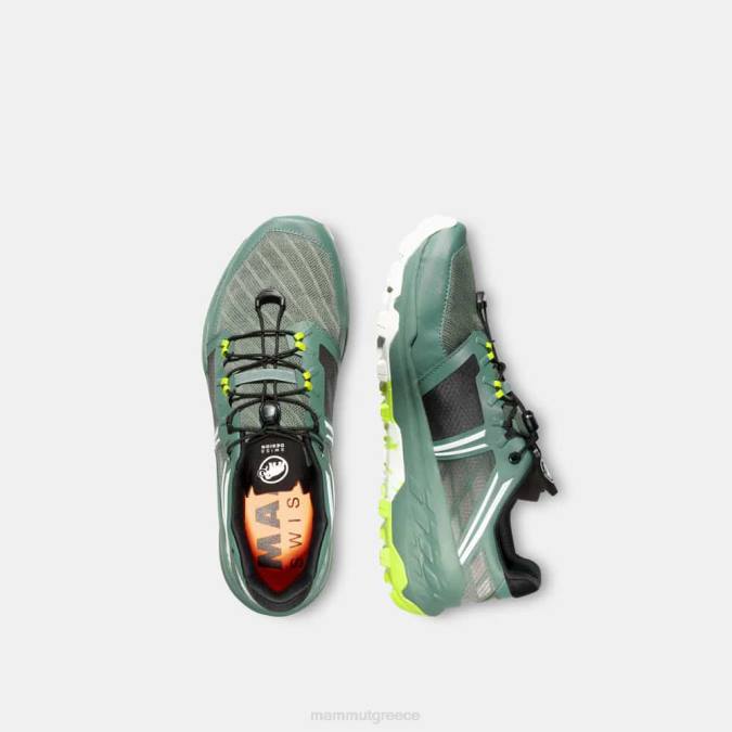 Mammut είδη υπόδησης άνδρες sertig tr χαμηλά σκούρο νεφρίτη-λευκό J2DJ1212