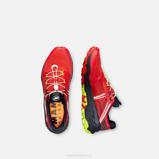 Mammut είδη υπόδησης άνδρες sertig tr χαμηλά κόκκινο-θαλάσσιο J2DJ1213