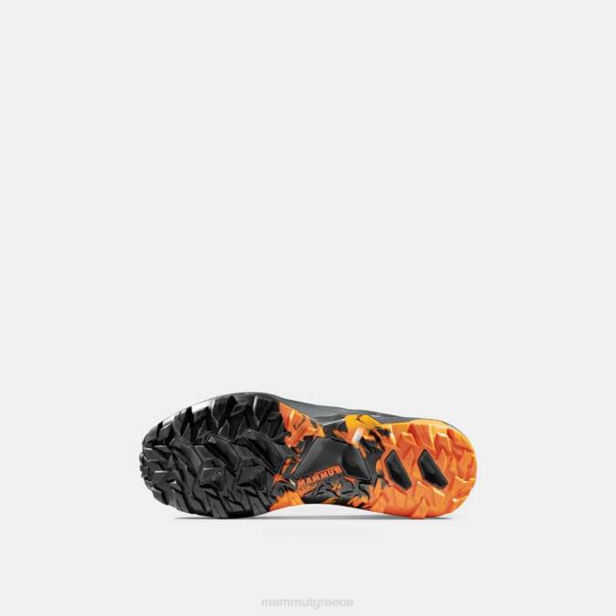 Mammut είδη υπόδησης άνδρες sertig tr χαμηλά μαύρο-σκούρο μανταρίνι J2DJ315