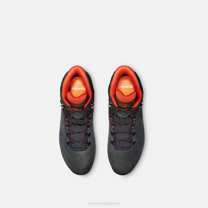 Mammut είδη υπόδησης άνδρες υδράργυρος iv mid gtx μαύρο-καυτό κόκκινο J2DJ1256