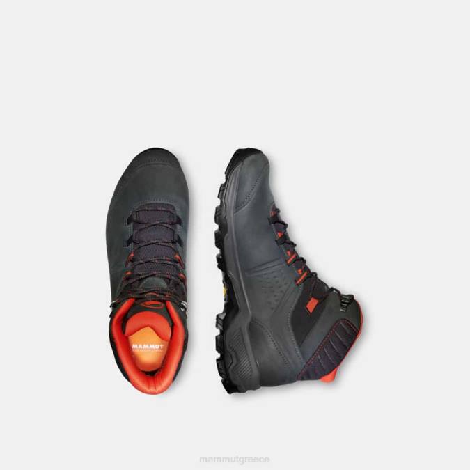 Mammut είδη υπόδησης άνδρες υδράργυρος iv mid gtx μαύρο-καυτό κόκκινο J2DJ1256