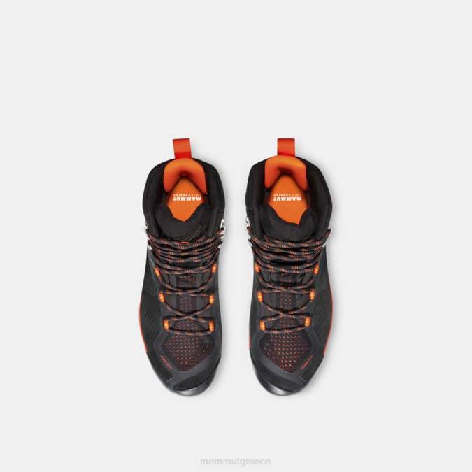 Mammut είδη υπόδησης άνδρες sapuen high gtx μαύρο-καυτό κόκκινο J2DJ1206