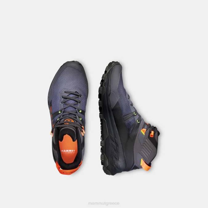 Mammut είδη υπόδησης άνδρες sertig ii mid gtx σκούρο πορτοκαλί με ζωντανό τιτάνιο J2DJ322